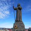 Styttan af Hans Egede í Nuuk