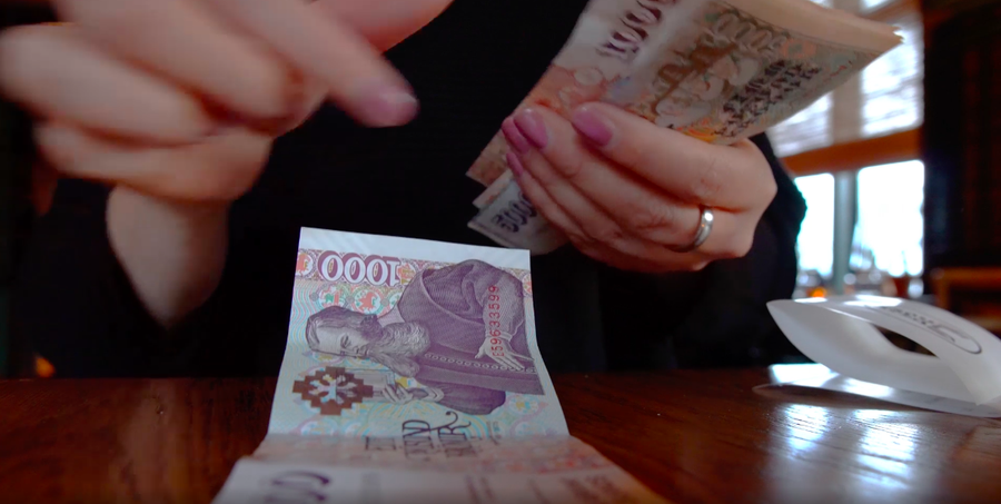 Mynd: 123rf peningar