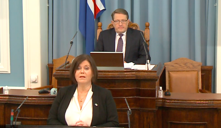 Ásthildur Lóa Þórsdóttir, þingmaður Flokks fólksins.