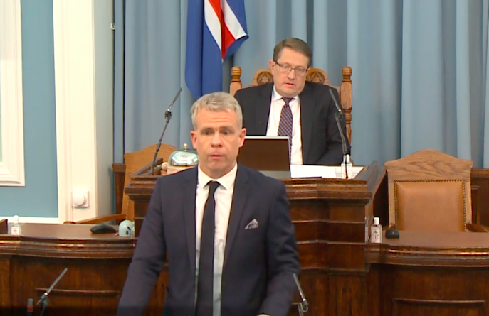 Sigmar Guðmundsson Mynd: Skjáskot