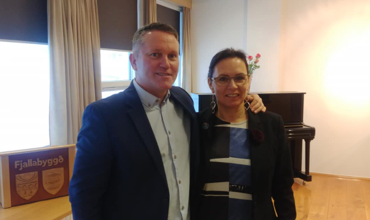 Njáll Trausti Friðbertsson og Bjarkey Olsen Gunnarsdóttir, þingmenn Norðausturkjördæmis, fljúga einna mest allra þingmanna innanlands á kostnað Alþingis.