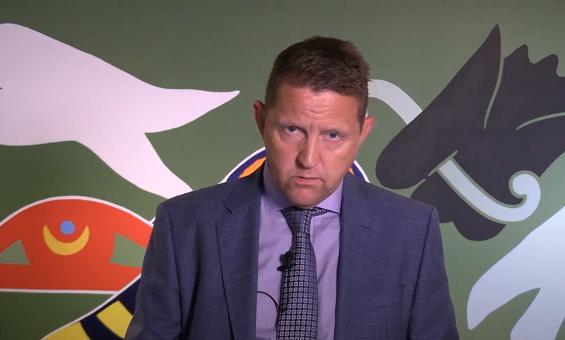 Gunnþór Ingvason er forstjóri Síldarvinnslunnar. Mynd: Síldarvinnslan/Skjáskot