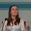 Katrín Jakobsdóttir, formaður Vinstri grænna og forsætisráðherra, á fundi stjórnskipunar- og eftirlitsnefndar í morgun.