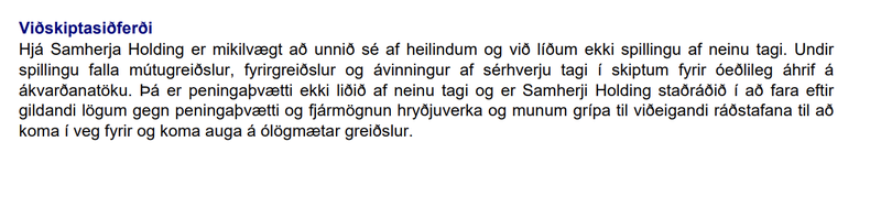 Úr ársreikningi Samherja Holding.