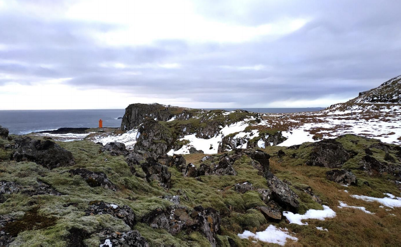 Kambanesviti var reistur árið 1922.