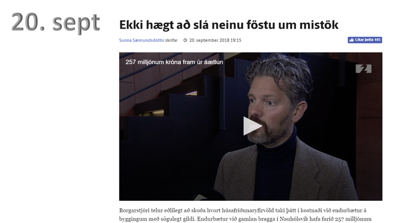 Dagur segir engin mistök gerð og kennir Minjastofnun um framúrkeyrsluna