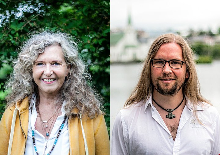 Katrín Baldursdóttir og Símon Vestarr