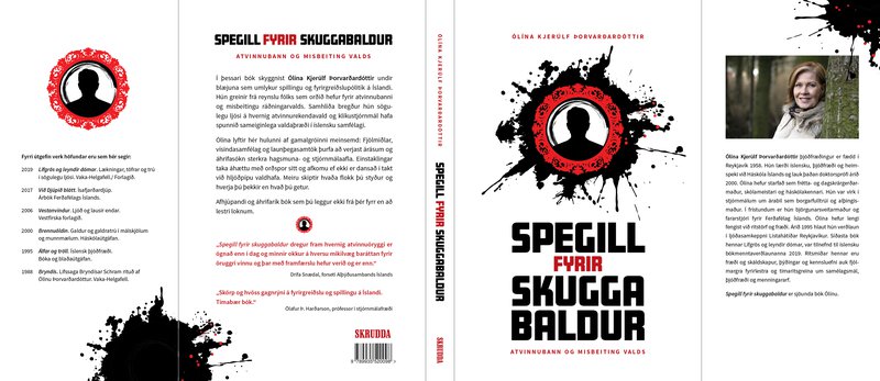 Spegill fyrir skuggabaldur eftir Ólínu Þorvarðardóttur kom út í gær. Mynd: Aðsend