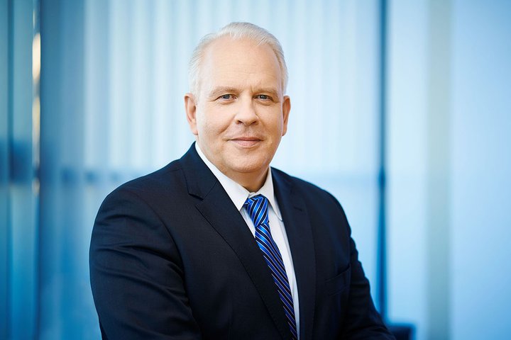 Stefán Pétursson, fráfarandi framkvæmdastjóri fjármálasviðs Arion banka.