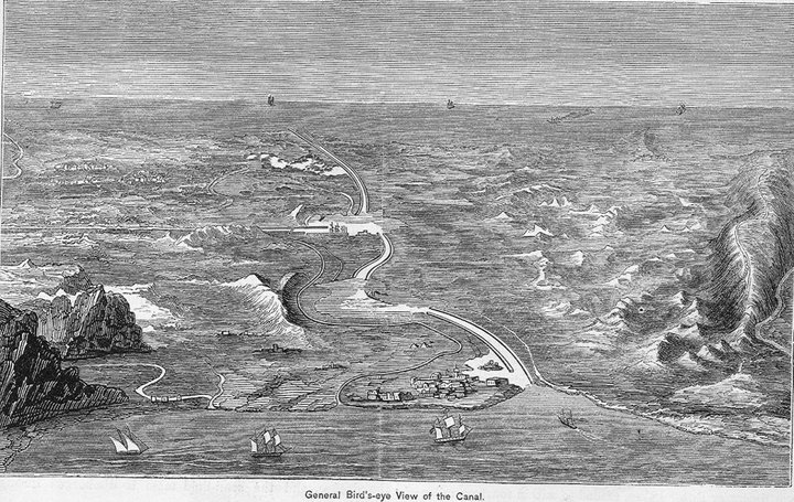 Súes-skurðurinn árið 1869