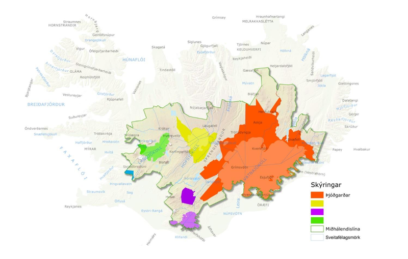Sviðsmynd 2 - Jöklaþjóðgarðar