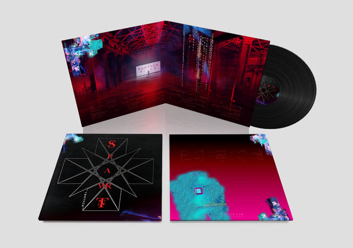 Svona mun platan „Spawn Apart“ líta út þegar hún verður komin út á vínyl.