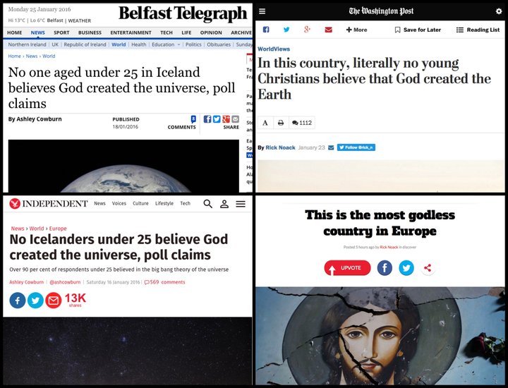 Trúleysi í fjölmiðlum