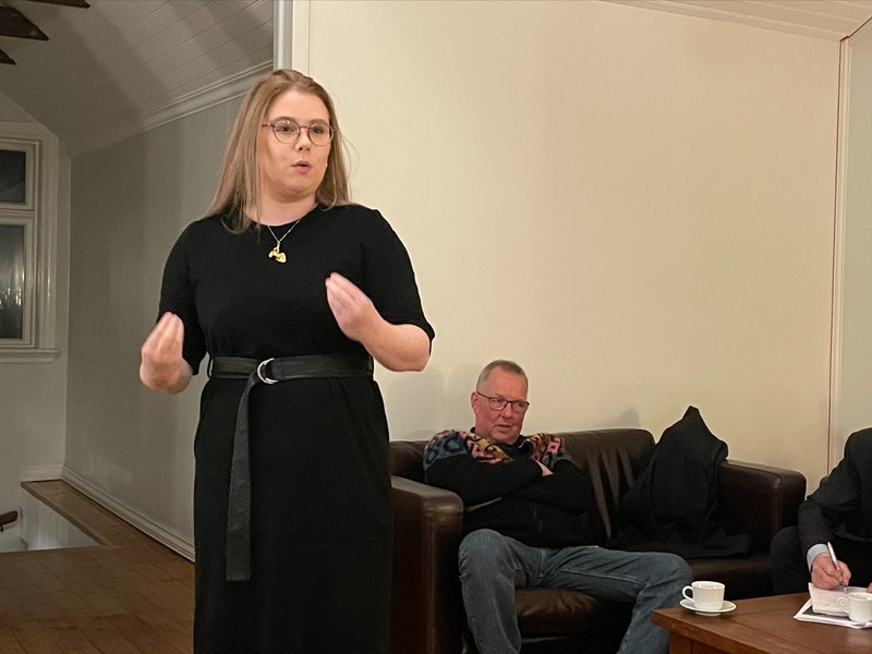 Thelma Harðardóttir, oddviti VG í Borgarbyggð. Mynd: Vinstri græn