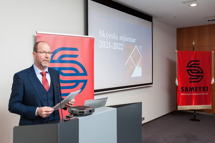 Þórarinn Eyfjörð formaður Sameykis stéttarfélags í almannaþjónustu.