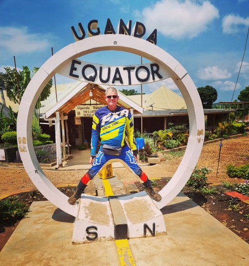 Björn á miðbaug. Mynd: Einkasafn