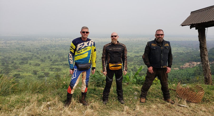 Úr einkasafni Á mótorhjólum um Úganda Mynd: Einkasafn