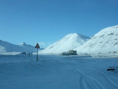 Undir Finnbogastaðafjalli - Mynd: María Guðmundsdóttir