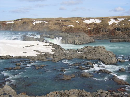 Urriðafoss í Þjórsá. Mynd: Wikicommons