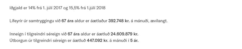 Útreikningur af heimasíðu live.is.