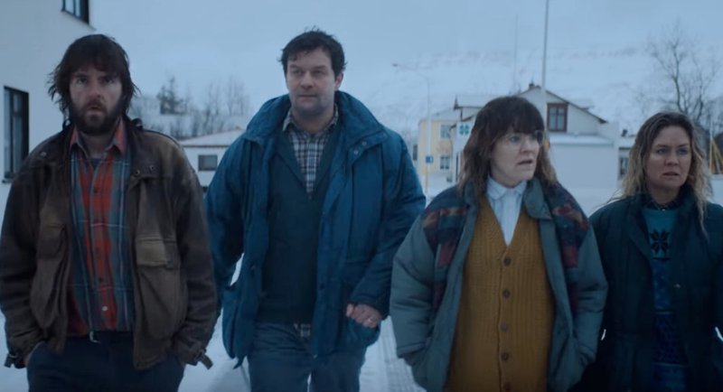 Með Verbúðina á heilanum er gott dæmi um fylgivarp. Mynd: RÚV