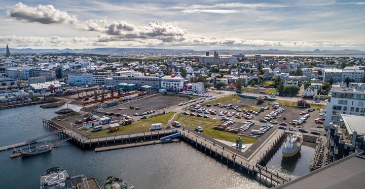 Fyrirhugað uppbyggingarsvæði við Vesturbugt í Reykjavík.