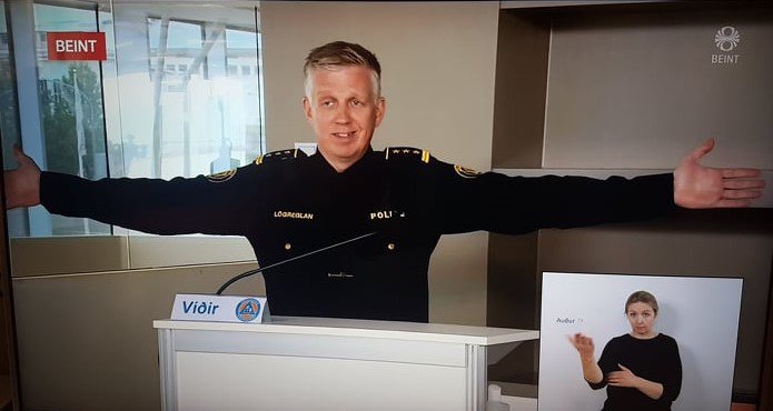 Víðir Reynisson yfirlögregluþjónn hefur haldið ófáar hvatningaræðurnar á tímum kórónuveirufaraldursins hér á landi.