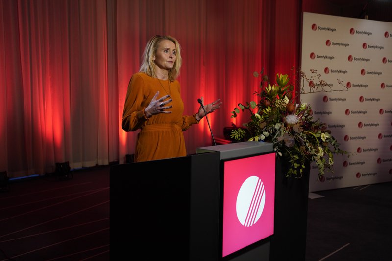 Heiða Björg Hilmisdóttir var endurkjörin varaformaður Samfylkingarinnar á landsfundi flokksins fyrr í þessum mánuði. Hún sigraði þingmanninn Helgu Völu Helgadóttur í varaformannsslagnum. Mynd: Aðsend