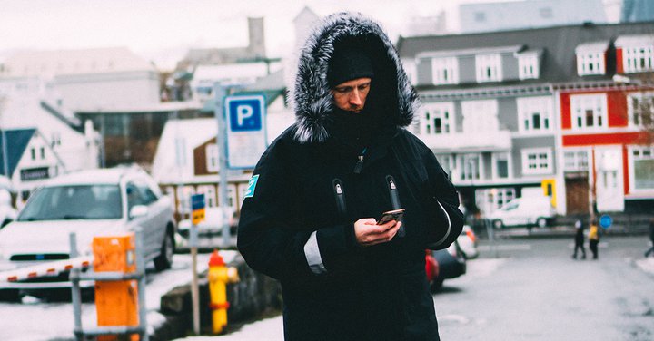 Leggja bílnum. Mynd:Leggja