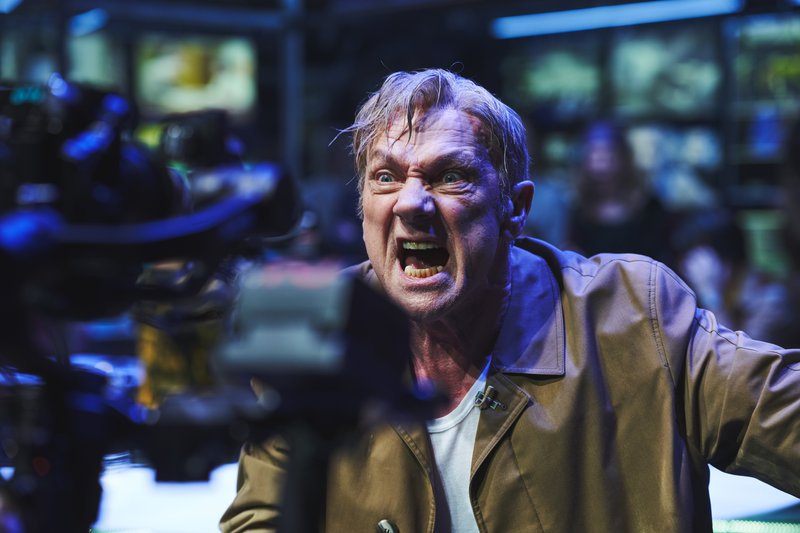 Pálmi Gestsson í hlutverki Howards Beals Mynd: Hörður Sveinsson