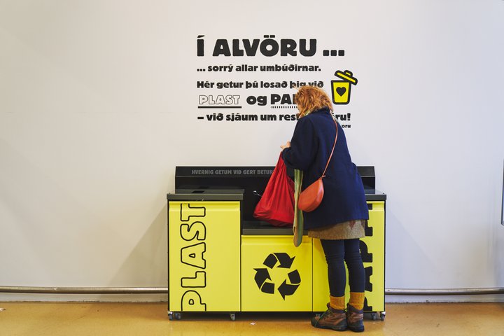 Afpökkunarboð í verslun Krónunnar á Granda