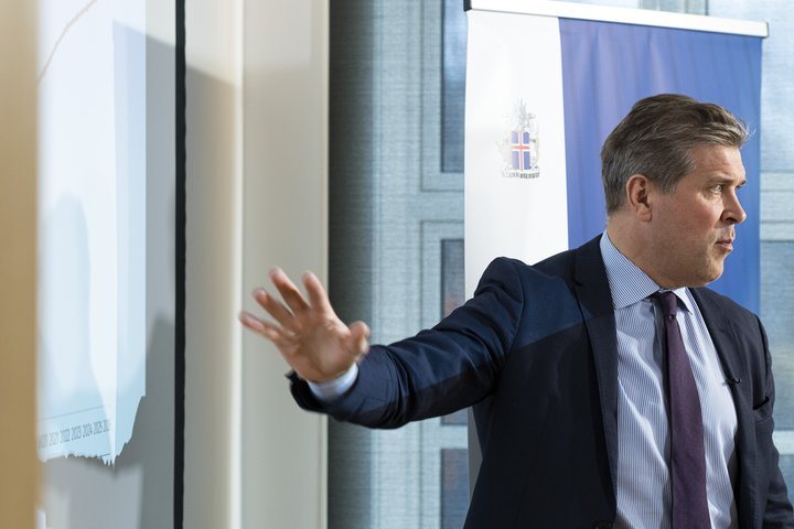 Bjarni Benediktsson formaður Sjálfstæðisflokksins.