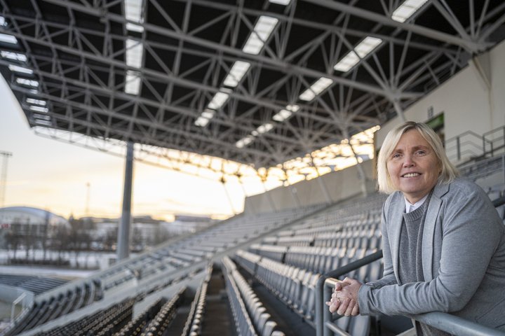 „Það er hægt að bölsótast en það er líka hægt að sjá allt þetta jákvæða,“ segir Vanda Sigurgeirsdóttir, formaður KSÍ.