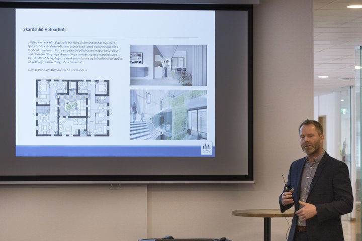 Björn Traustason, framkvæmdastjóri íbúðafélagsins Bjargs