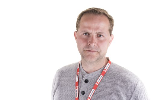 Atli Viðar Thorstensen, sviðsstjóri á alþjóðasviði Rauða krossins.