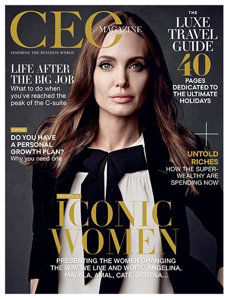 Forsíða CEO Magazine í mars 2019