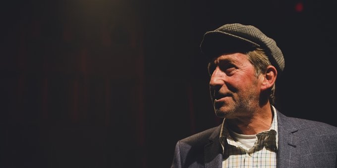 Sigurður Sigurjónsson í einleiknum Maður sem heitir Ove.