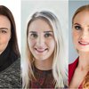 Þórdís Arnardóttir, Helga Kristín Gunnlaugsdóttir og Dr. Inga Minelgaité