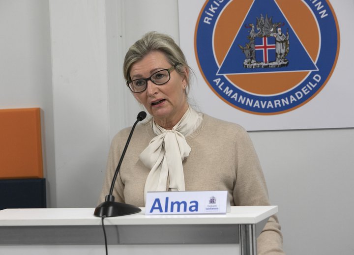 Alma Möller, landlæknir.