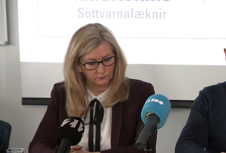 Alma Möller, landlæknir.