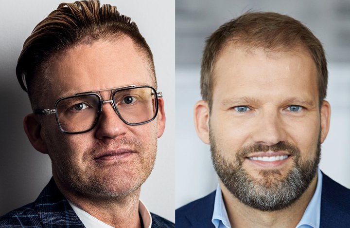 Halldór Kristmannsson og Róbert Wessman.