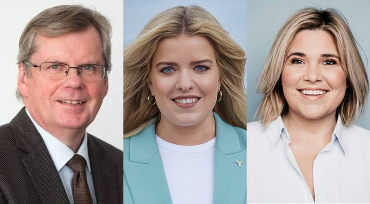 Hreinn Loftsson, Áslaug Arna Sigurbjörnsdóttir og Áslaug Hulda Jónsdóttir.