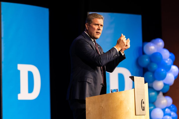 Bjarni Benediktsson er formaður Sjálfstæðisflokksins.