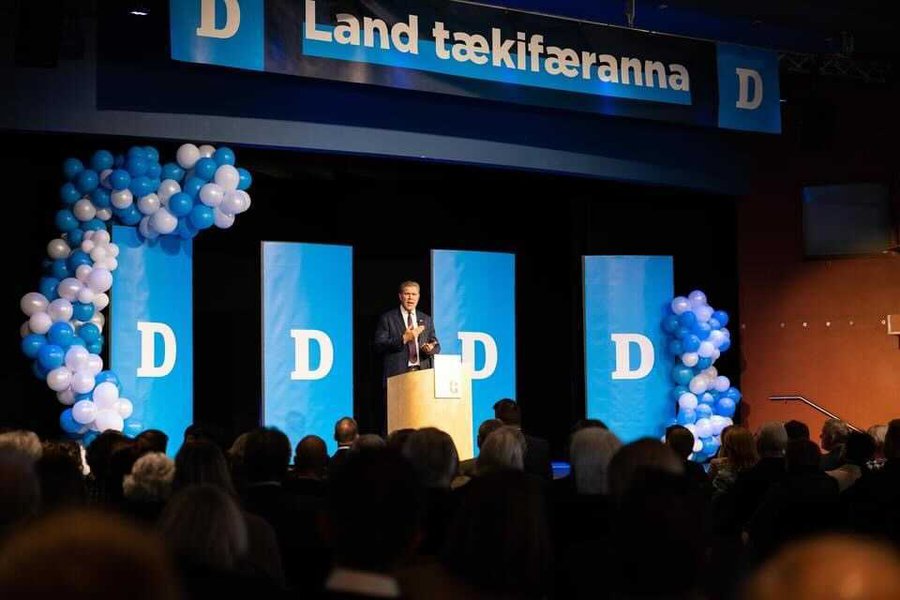 Mynd: Sjálfstæðisflokkurinn Bjarni Benediktsson mynd: Sjálfstæðisflokkurinn