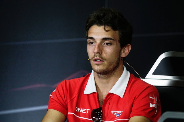 Jules Bianchi var ökumaður Marussia-liðsins.