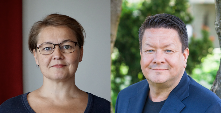 Drífa Snædal og Birgir Jónsson