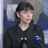 Birgitta Jónsdóttir ræddi við fjölmiðla eftir fund sinn með forseta Íslands.
