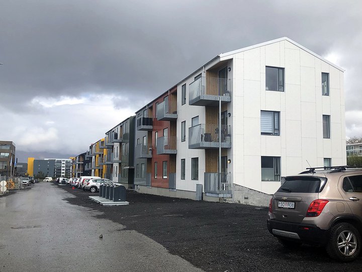 Á meðal íbúða sem Bjarg leigufélag, sem er óhagnaðardrifið, hefur byggt og leigir nú út eru íbúðir við Hallgerðargötu í Laugarneshverfi.