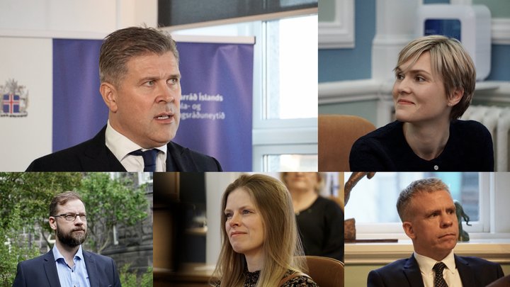 Bjarni Benediktsson og ýmsir þingmenn stjórnarandstöðunnar hafa tjáð sig um skýrslu Ríkisendurskoðunar í dag.