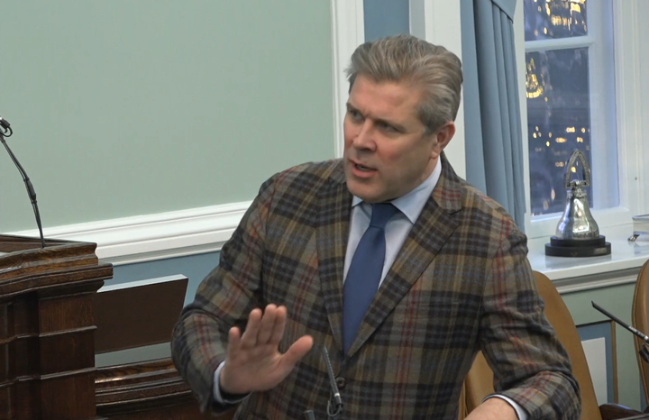 Bjarni Benediktsson fjármálaráðherra á þinginu í síðustu viku.